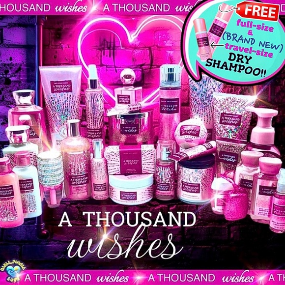 Bath & Body Works Other - BBW 🎀 A Thousand Wishes 🎀 31 piece set! BIGGEST SET FOR SALE OUT THERE!